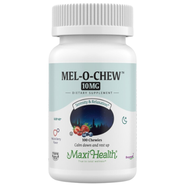 Maxi Health Mel-O-Chew Melatonin 10mg Berry Flavor