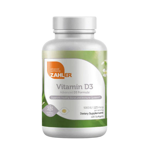 Zahler Vitamin D3 5000IU